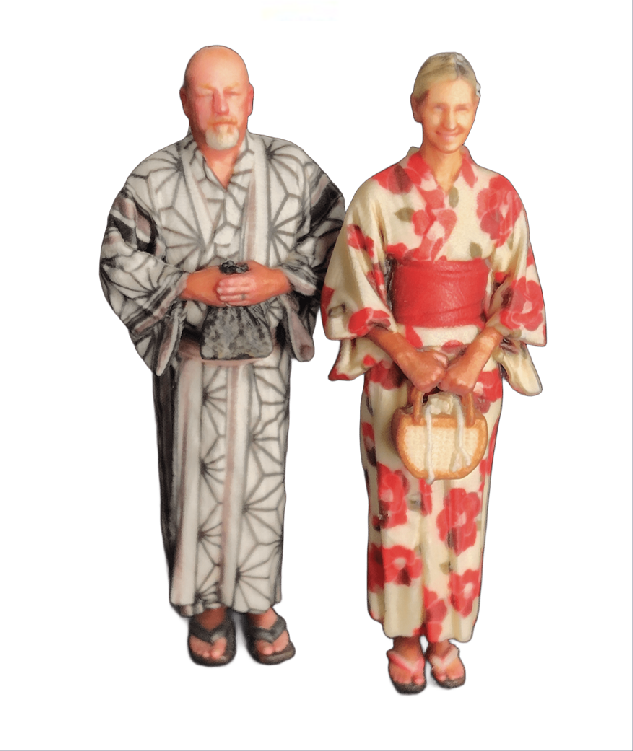 前夜の約束通り奥様同伴でご来店。