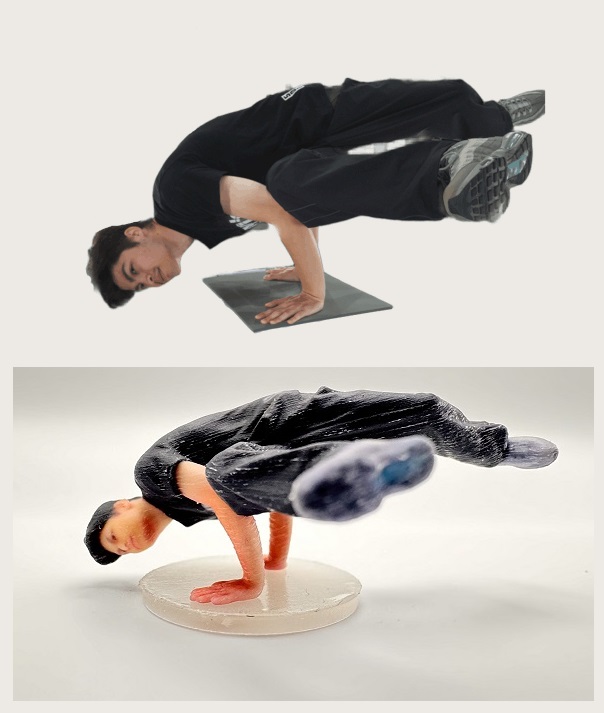 ２分間の静止をやり抜いた！